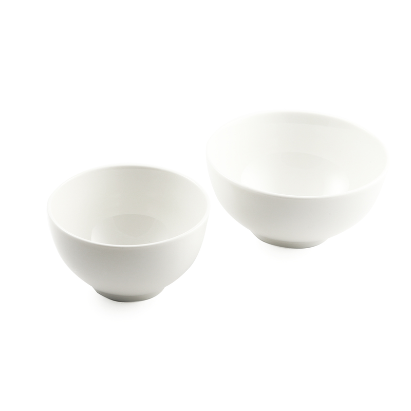 Porceletta Ivory Porcelain Bowl - Al Makaan Store
