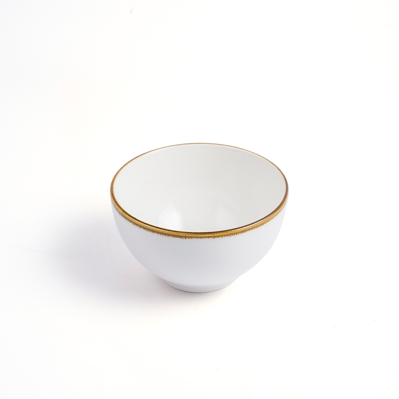 Porceletta Ivory Mocha Bowl 4.5 Inch - Al Makaan Store