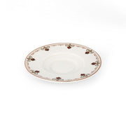 Porceletta Ivory 27 Piece Tea & Coffee Serving Set Golden Pattern - Al Makaan Store