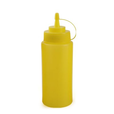 Plastic Squeezer Dispenser with Lid 450 ml - Al Makaan Store