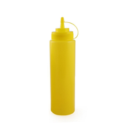 Plastic Squeezer Dispenser with Lid 710 ml - Al Makaan Store