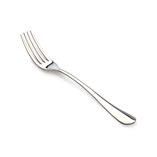 Vague Plano Stainless Steel Dessert Fork 3 Piece Set - Al Makaan Store