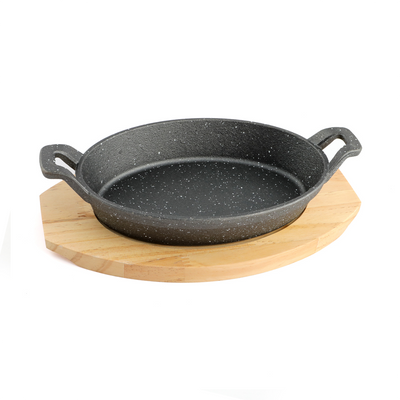Vague Oval Sizzling with Base - Al Makaan Store