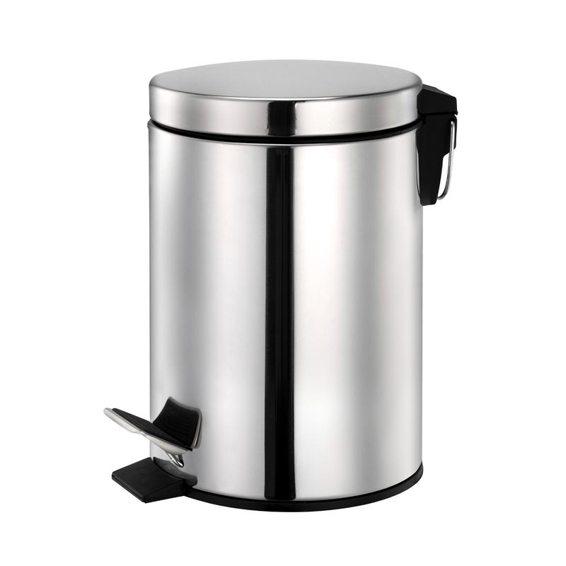 Vague Stainless Steel Pedal Bin 5 Liters - Al Makaan Store