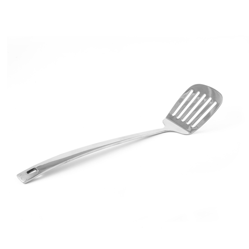 Stainless Steel Slotted Turner Silver 35 cm - Al Makaan Store