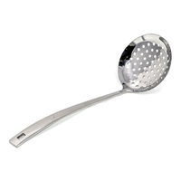 Stainless Steel Slotted Spoon Silver 35 cm - Al Makaan Store