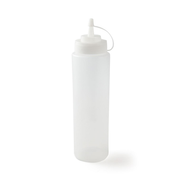 Plastic Squeezer Dispenser with Lid 240 ml - Al Makaan Store
