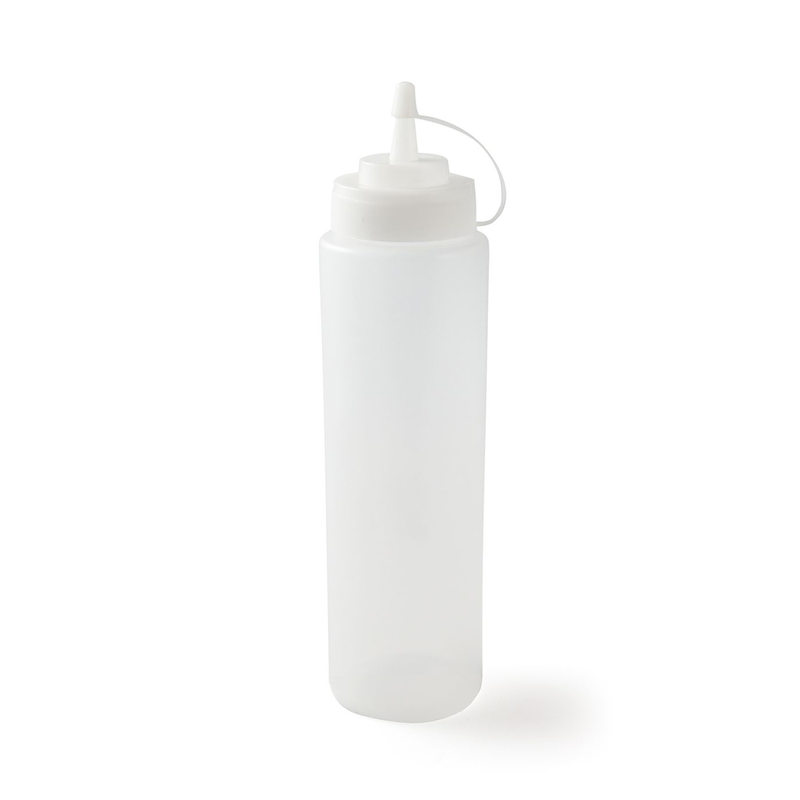 Plastic Squeezer Dispenser with Lid 240 ml - Al Makaan Store