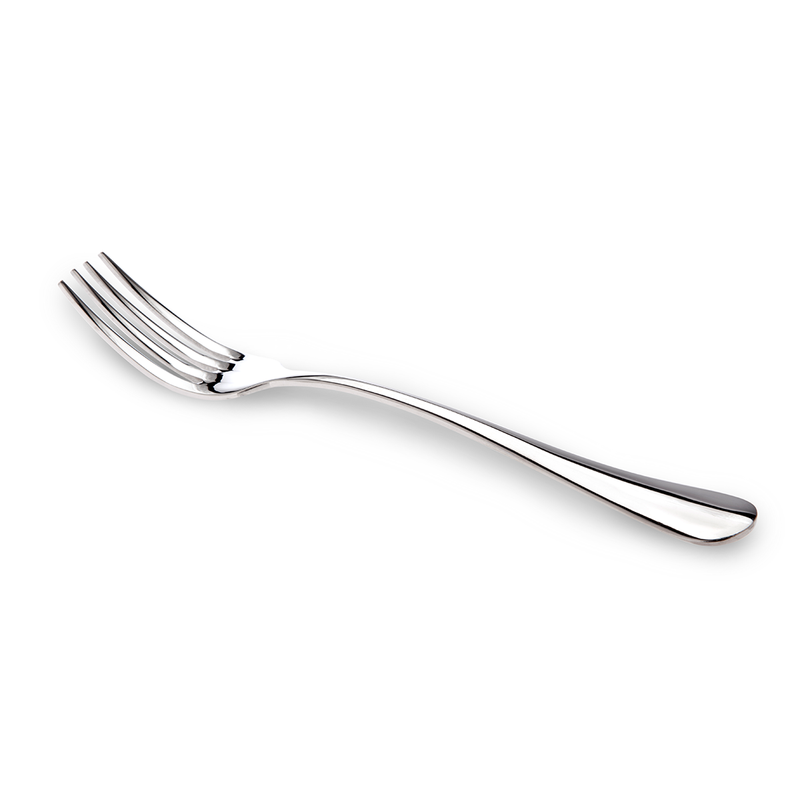 Vague Plano Stainless Steel Fish Fork 6 Piece Set - Al Makaan Store
