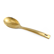 Stainless Steel Serving Spoon Golden - Al Makaan Store