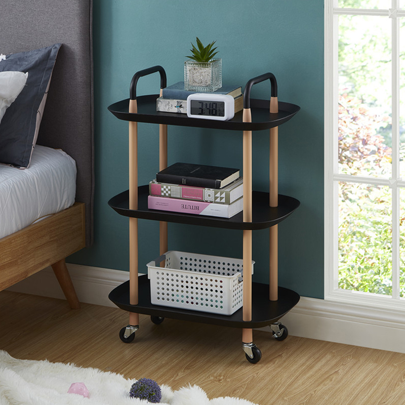Vague 3-Tier Boat Plastic Rolling Cart - Al Makaan Store