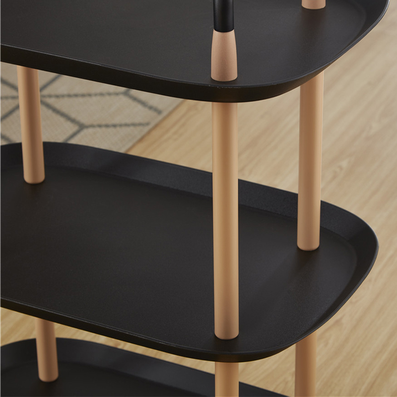 Vague 3-Tier Boat Plastic Rolling Cart - Al Makaan Store
