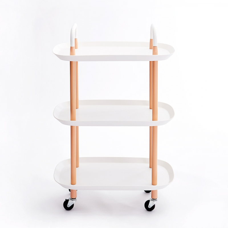 Vague 3-Tier Boat Plastic Rolling Cart - Al Makaan Store