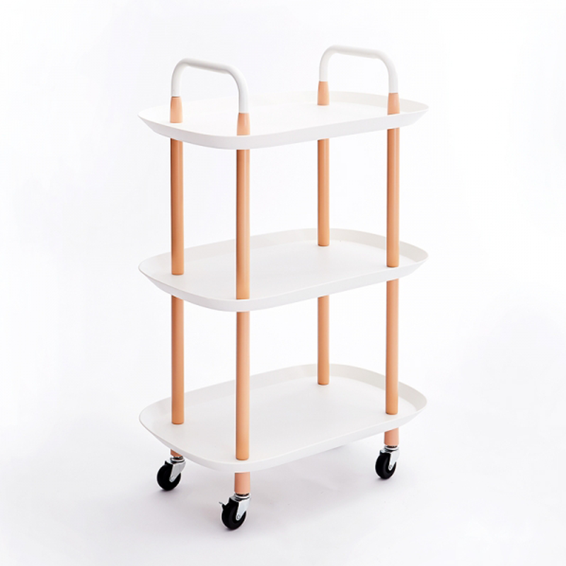 Vague 3-Tier Boat Plastic Rolling Cart - Al Makaan Store