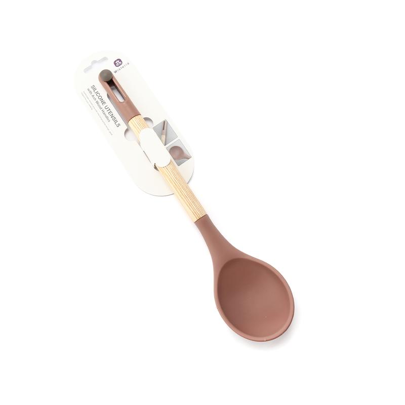Wisteria Silicone Solid Spoon - Al Makaan Store