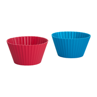 Trudeau 4 Piece Silicone XL Muffin Cups Set - Al Makaan Store