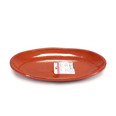 Arte Regal Flat Oval Plate - Al Makaan Store