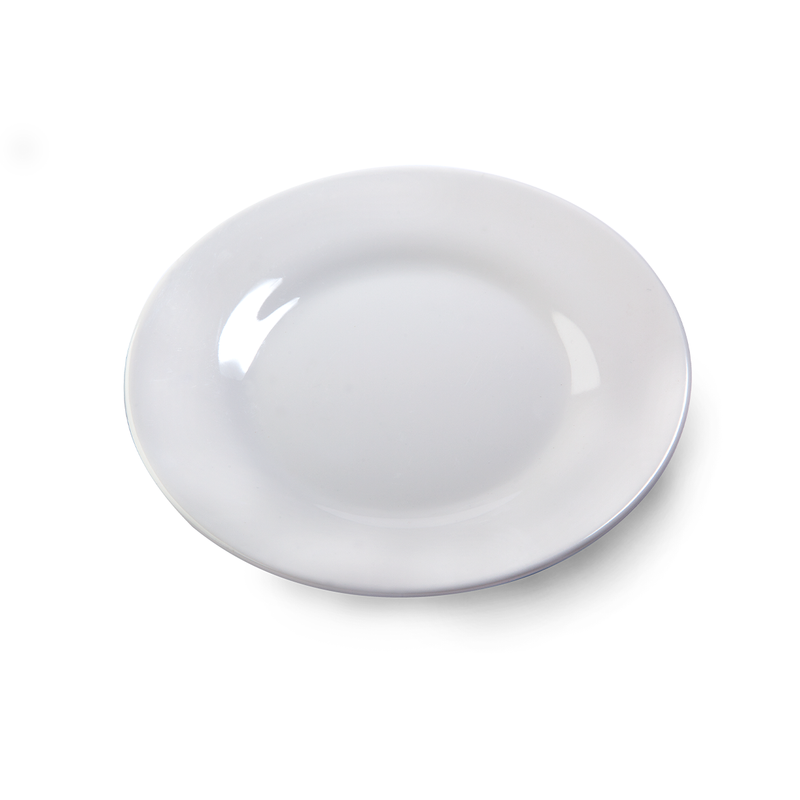 Vague Melamine Round Plate - Al Makaan Store