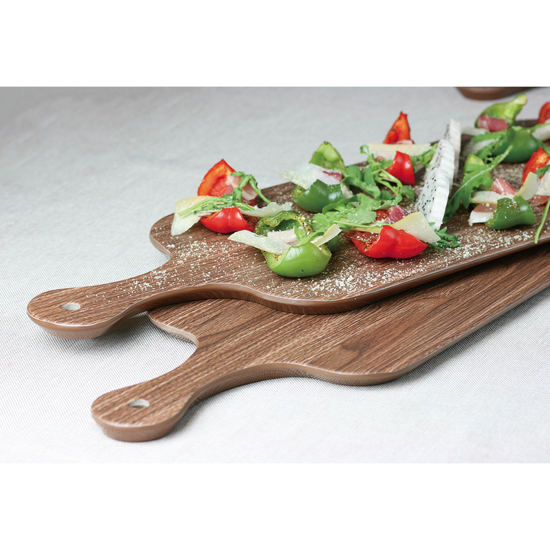 Vague Melamine Wooden Rectangular Serving Board - Al Makaan Store