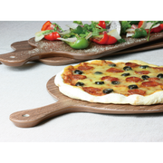 Vague Melamine Wooden Round Serving Board 19” - Al Makaan Store