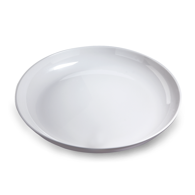 Vague Melamine Round Ouzi Insert Plate 46 cm - Al Makaan Store
