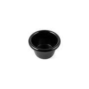Vague Melamine Black Ramekin - Al Makaan Store
