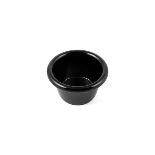 Vague Melamine Black Ramekin - Al Makaan Store