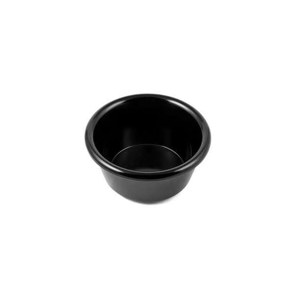 Vague Melamine Black Ramekin - Al Makaan Store