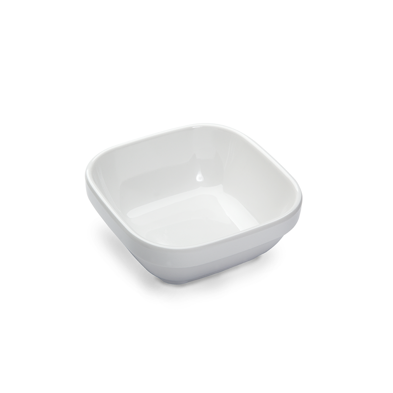 Vague Melamine Square Stackable Bowl 9 cm - Al Makaan Store