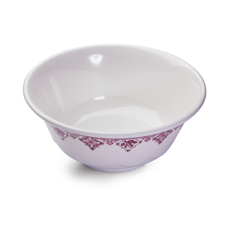 Vague Melamine Scollop Bowl 8" Dream - Al Makaan Store