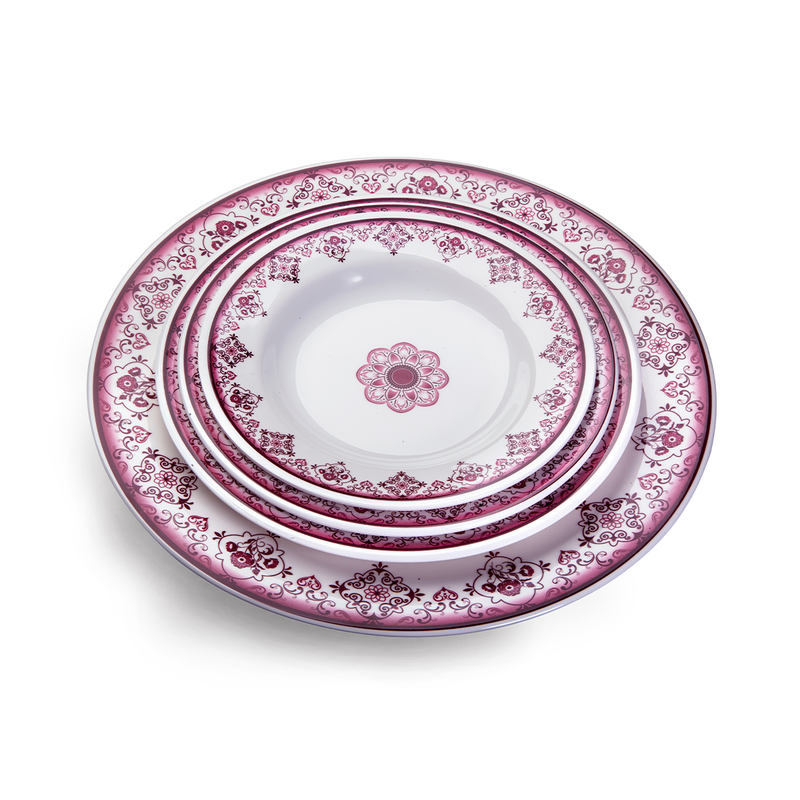 Vague Melamine Soup Plate 9" Dream - Al Makaan Store
