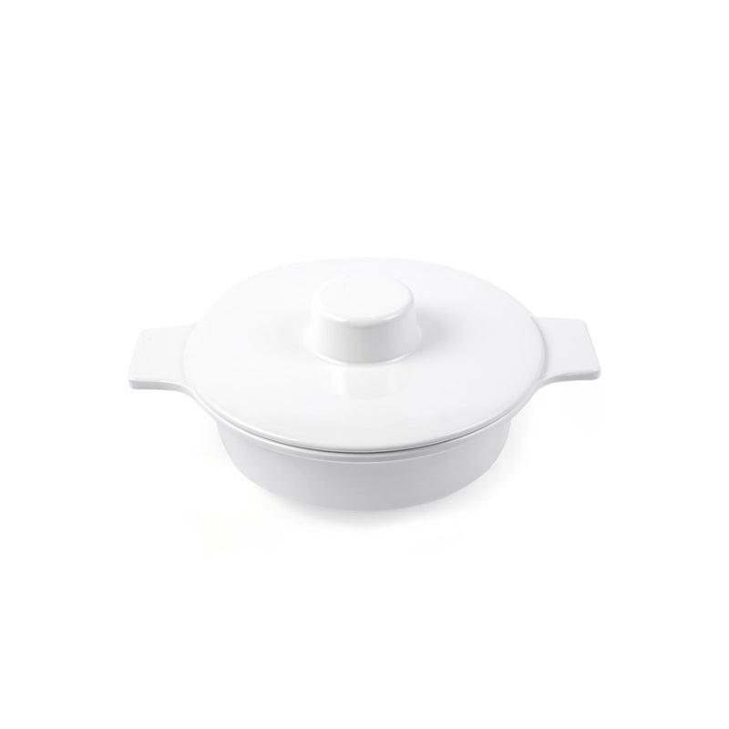 Vague Melamine Soup Bowl With Lid - Al Makaan Store