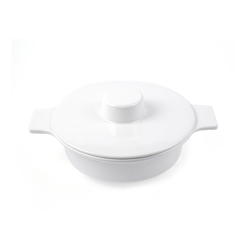 Vague Melamine Soup Bowl With Lid - Al Makaan Store