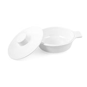 Vague Melamine Soup Bowl With Lid - Al Makaan Store