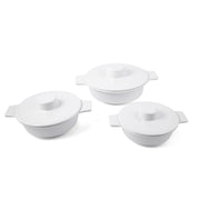Vague Melamine Soup Bowl With Lid - Al Makaan Store