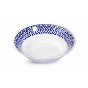 Vague Melamine Soup Bowl Blue Line - Al Makaan Store