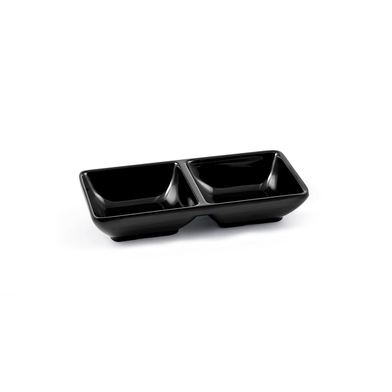 Vague Melamine Divided Plate 14 cm - Al Makaan Store