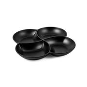 Vague Melamine Square Flower Divided Platter 26 cm - Al Makaan Store