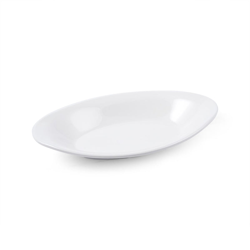 Vague Melamine Salad Oval Platter - Al Makaan Store