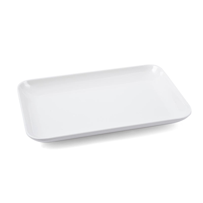 Vague Melamine Rectangular Shape Plate 19.3 cm - Al Makaan Store