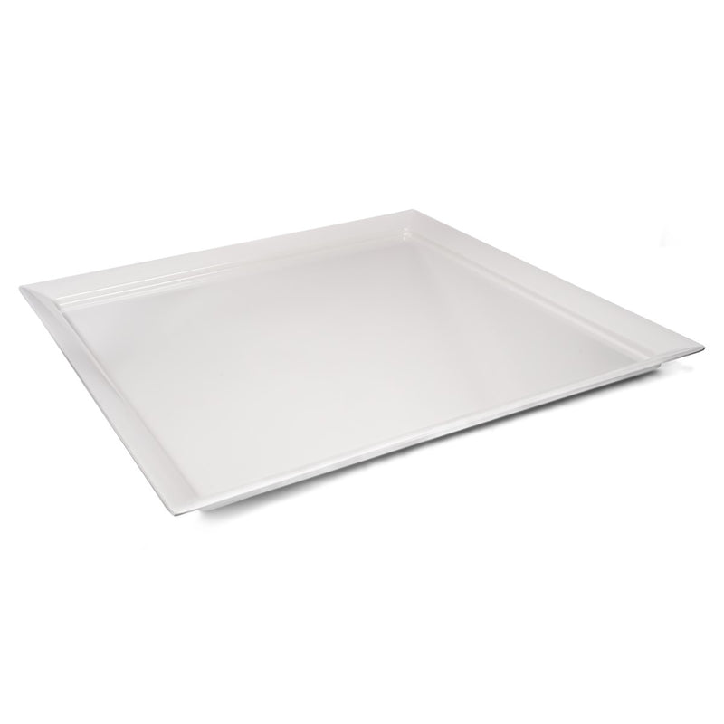 Vague Melamine Square Plate 61 cm - Al Makaan Store