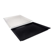 Vague Melamine Square Plate 61 cm - Al Makaan Store