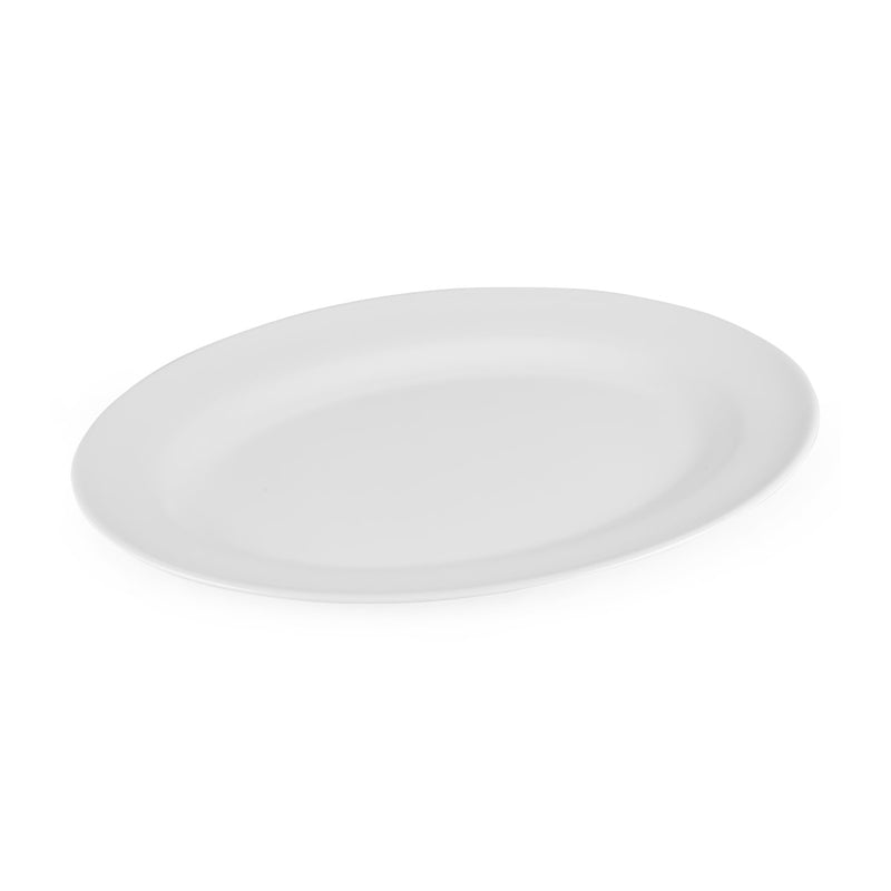 Vague Melamine Oval Plate - Al Makaan Store