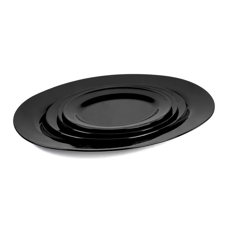 Vague Melamine Oval Plate - Al Makaan Store