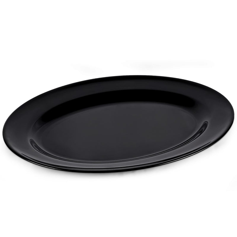 Vague Melamine Oval Plate - Al Makaan Store