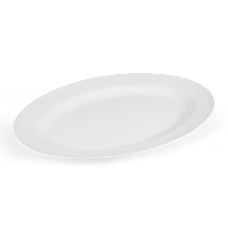 Vague Melamine Oval Plate - Al Makaan Store