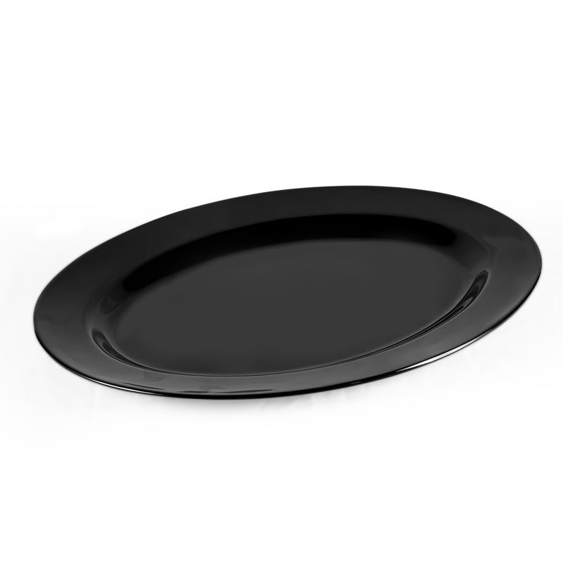 Vague Melamine Oval Plate - Al Makaan Store