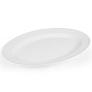 Vague Melamine Oval Plate - Al Makaan Store