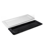Vague Melamine Rectangular Tray 54.6 cm - Al Makaan Store
