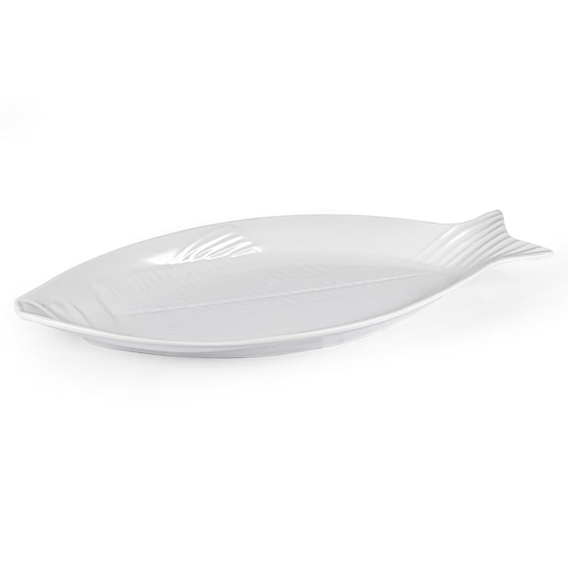Vague Melamine Fish plate 59.5 cm - Al Makaan Store